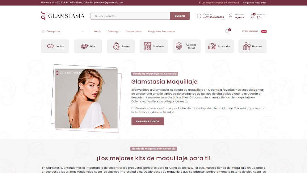 Glamstasia | Tienda de maquillaje
