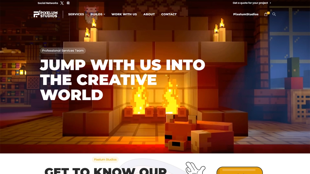 Pixelum Studios | Equipo de servicios